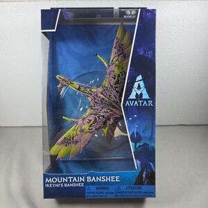 McFarlane Toys Avatar Mountain Banshee Ikeyni's Action Figure New Sealed